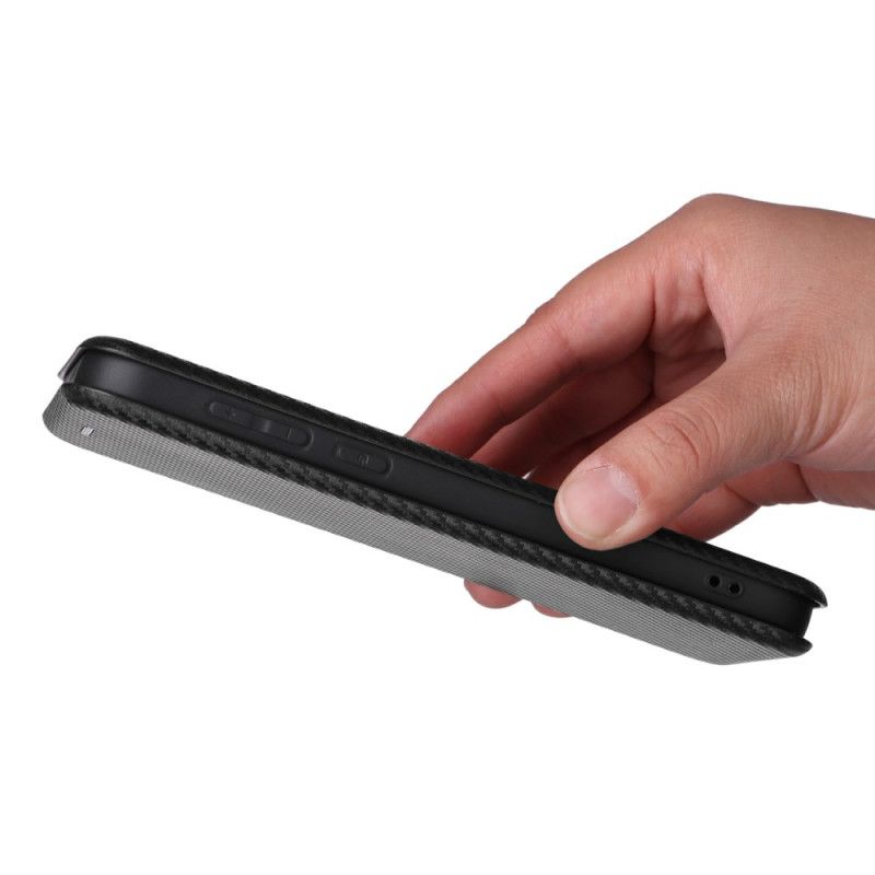 Flip Cover Oppo Find X8 Fibre Carbone