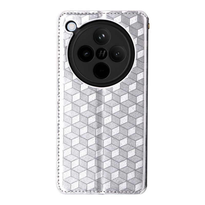 Flip Cover Oppo Find X8 Losanges 3D