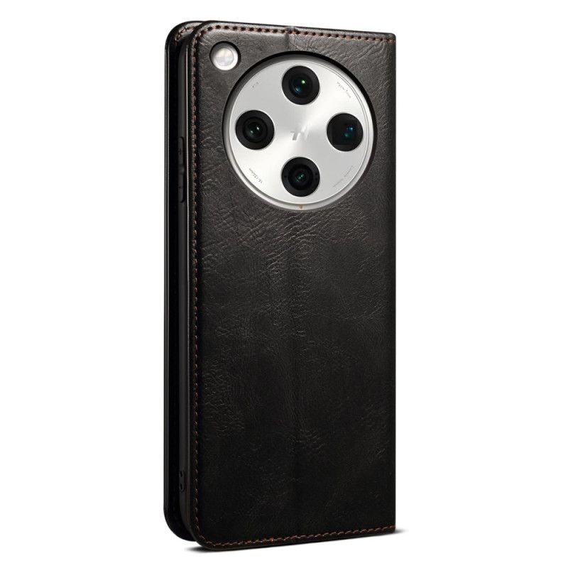 Flip Cover Oppo Find X8 Pro Simili Cuior Ciré