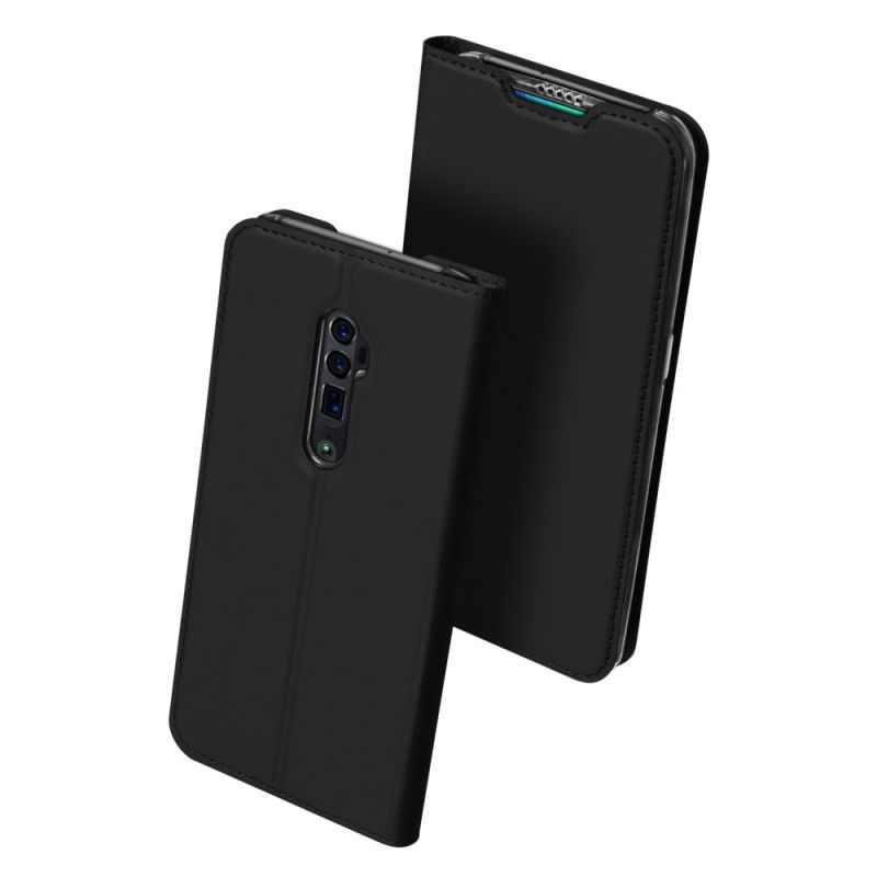 Flip Cover Oppo Reno 10x Zoom Skin Pro Dux Ducis