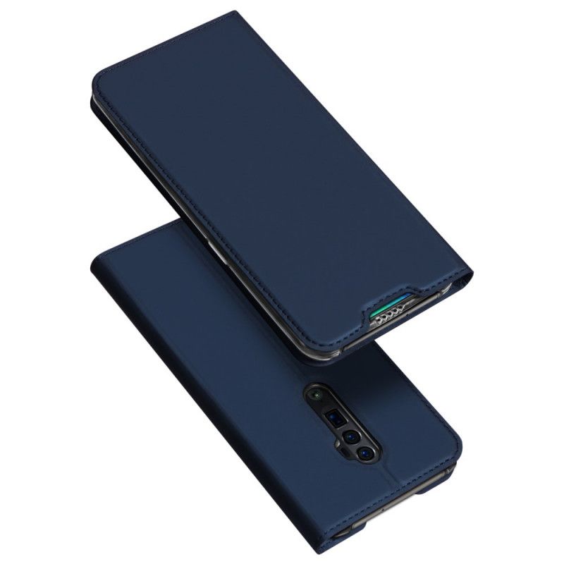 Flip Cover Oppo Reno 10x Zoom Skin Pro Dux Ducis