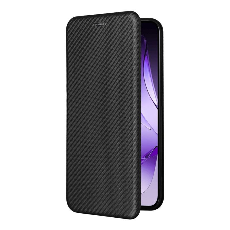 Flip Cover Oppo Reno 13 5G Fibre Carbone