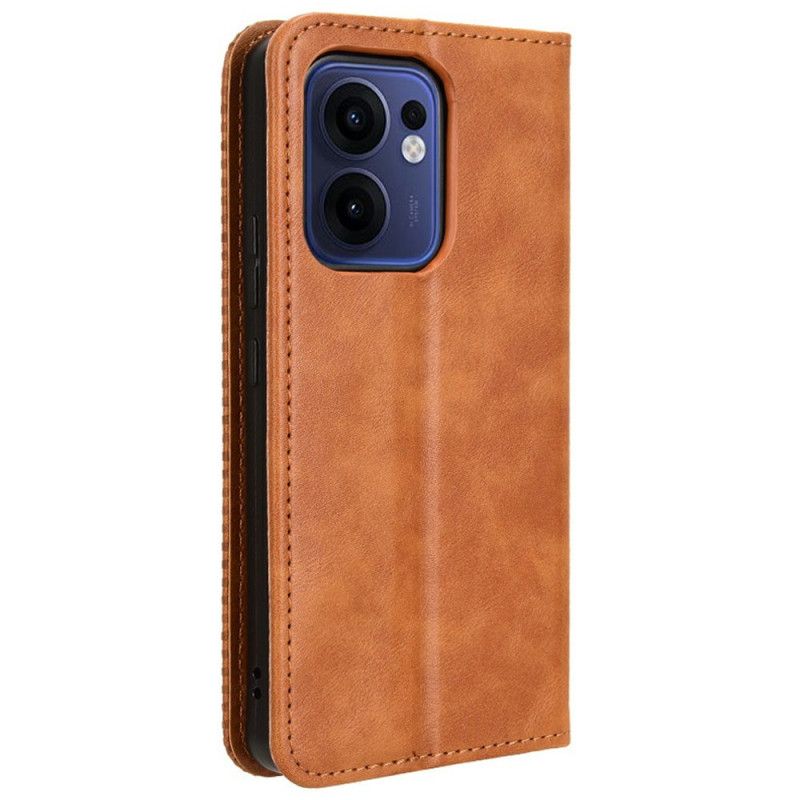 Flip Cover Oppo Reno 13F 4G / 5G / FS 5G Frise Vintage