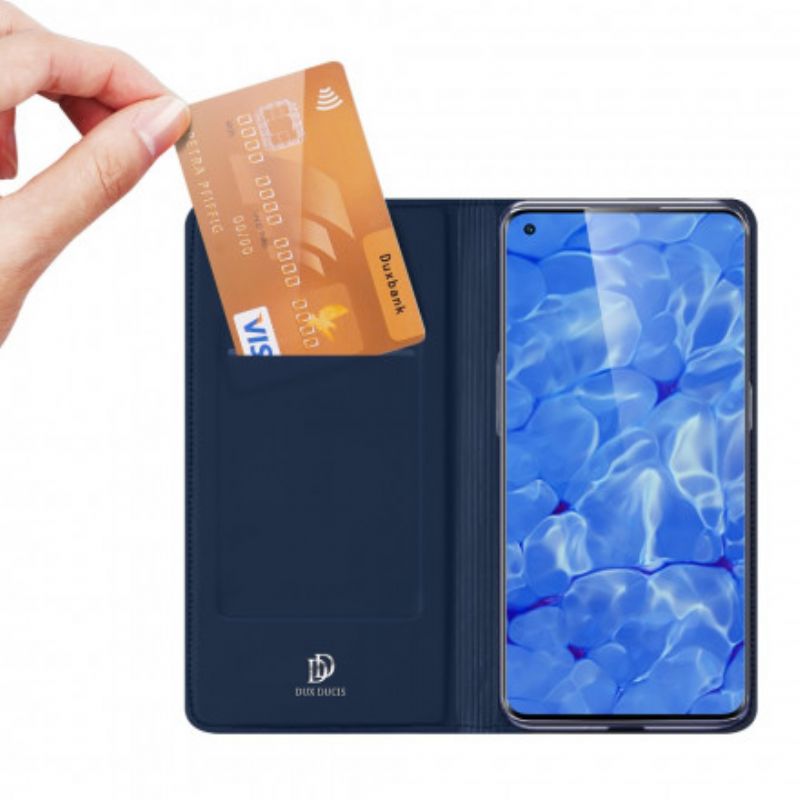 Flip Cover Oppo Reno 6 Pro 5G Skin Pro Series Dux Ducis