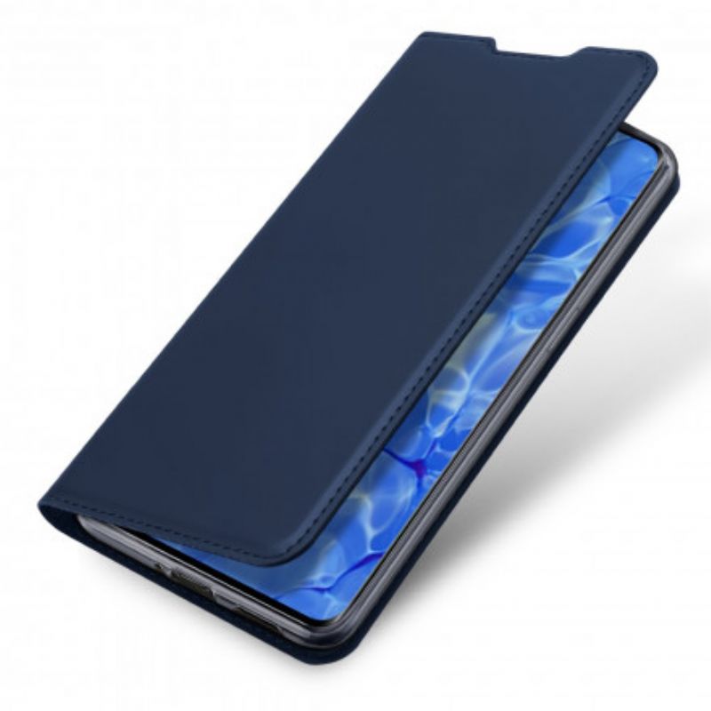 Flip Cover Oppo Reno 6 Pro 5G Skin Pro Series Dux Ducis