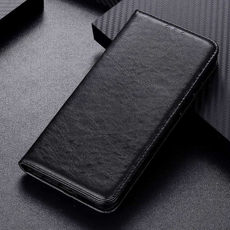 Flip Cover Oppo Reno 7 Simili Cuir Texturé