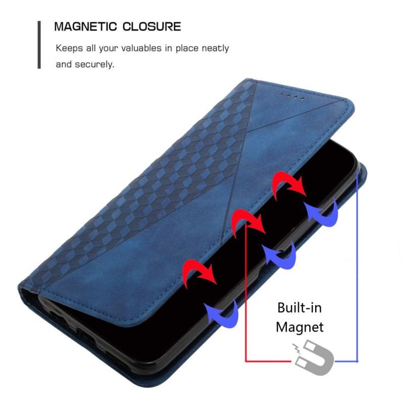Flip Cover Oppo Reno 8 Style Cubique