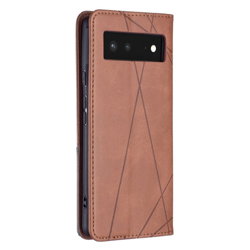 Flip Cover Pour Google Pixel 6 Style Artiste