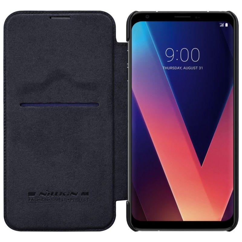 Flip Cover Pour Lg V30 Nillkin Qin Series