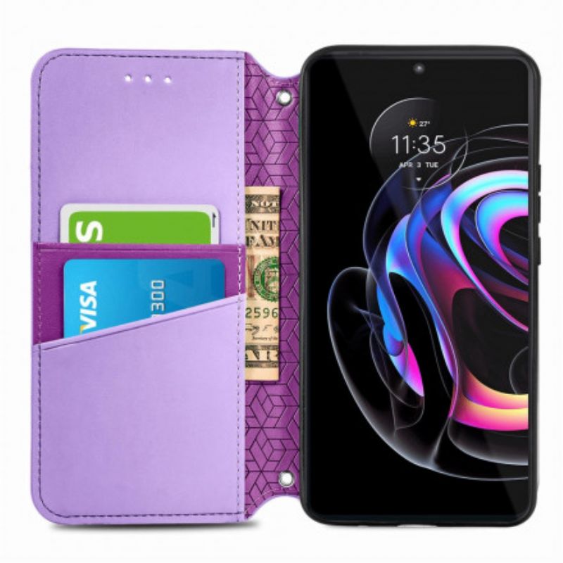 Flip Cover Pour Motorola Edge 20 Pro Mandala