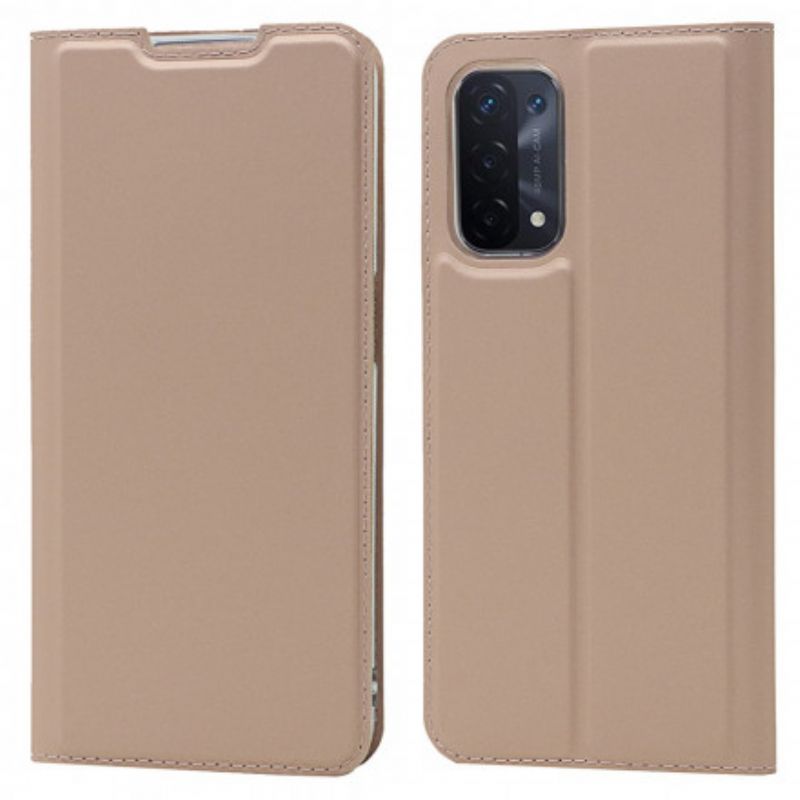 Flip Cover Pour Oppo A54 5G / A74 5G Fermoir Magnétique