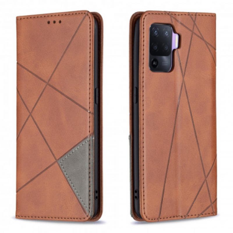 Flip Cover Pour Oppo A94 5G Style Artiste