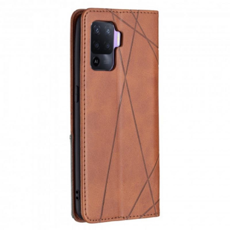 Flip Cover Pour Oppo A94 5G Style Artiste