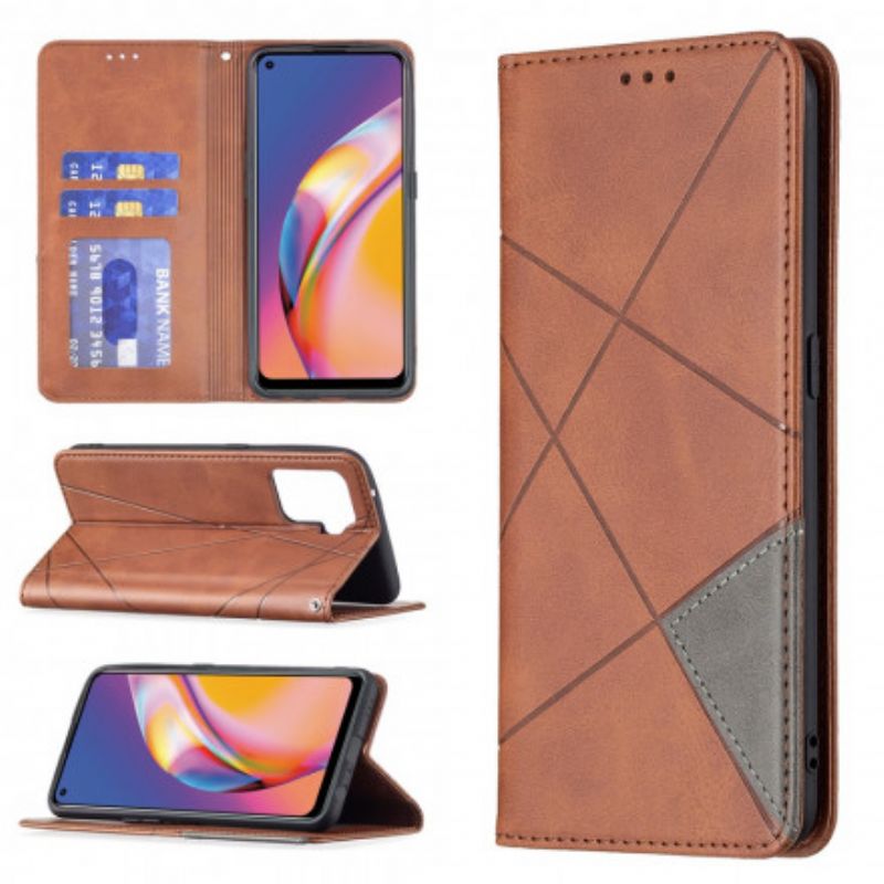 Flip Cover Pour Oppo A94 5G Style Artiste