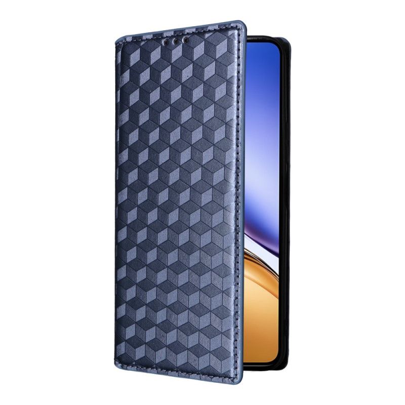 Flip Cover Realme 14 5G / 14T 5G Losanges 3D