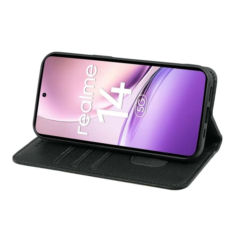 Flip Cover Realme 14 5G Lanière Détachable