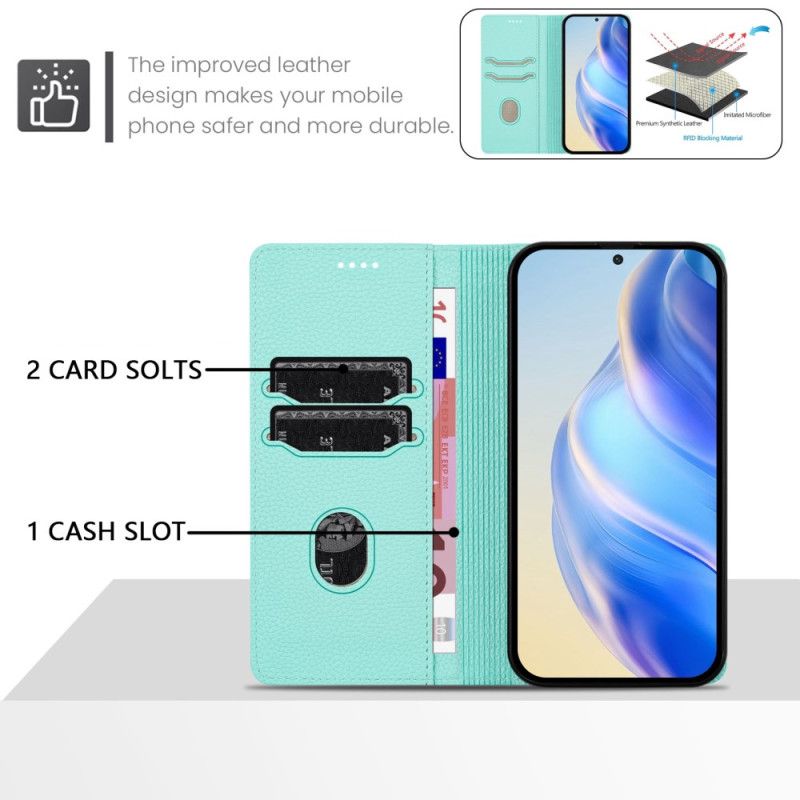 Flip Cover Realme 14 Pro 5G Portefeuille RFID Classique