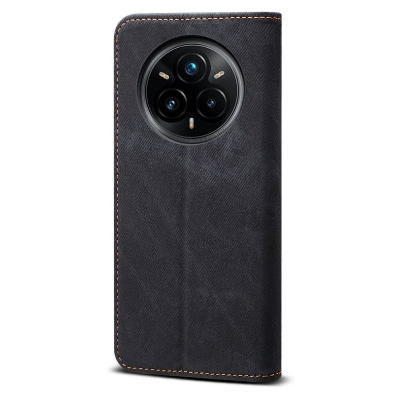 Flip Cover Realme 14 Pro Plus 5G Tissu Jeans