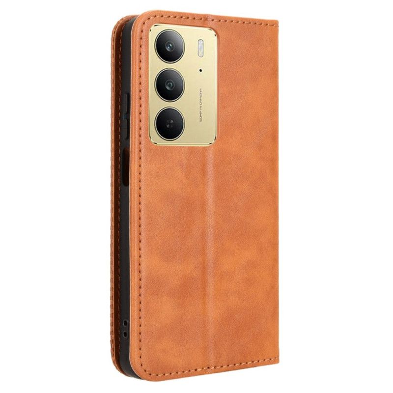Flip Cover Realme 14X 5G / C75 Frise Viintage
