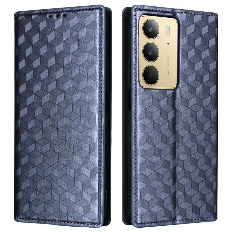Flip Cover Realme 14X 5G / C75 Motif Losanges