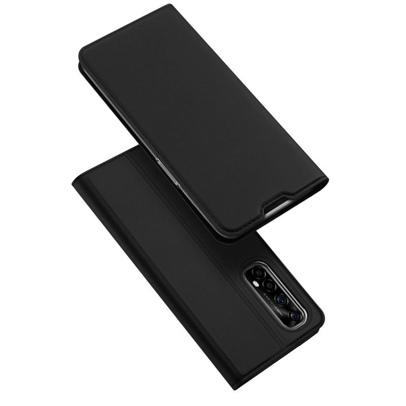 Flip Cover Realme 7 Skin Pro Dux Ducis