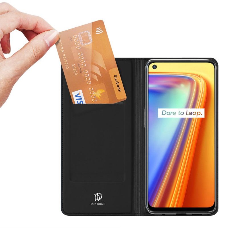 Flip Cover Realme 7 Skin Pro Dux Ducis