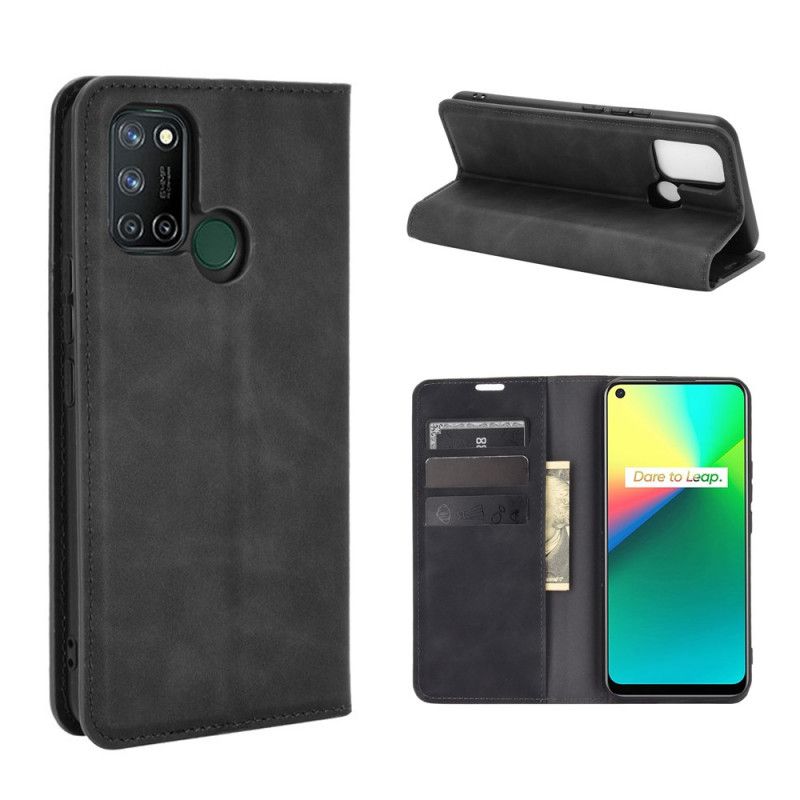 Flip Cover Realme 7i Skin-touch