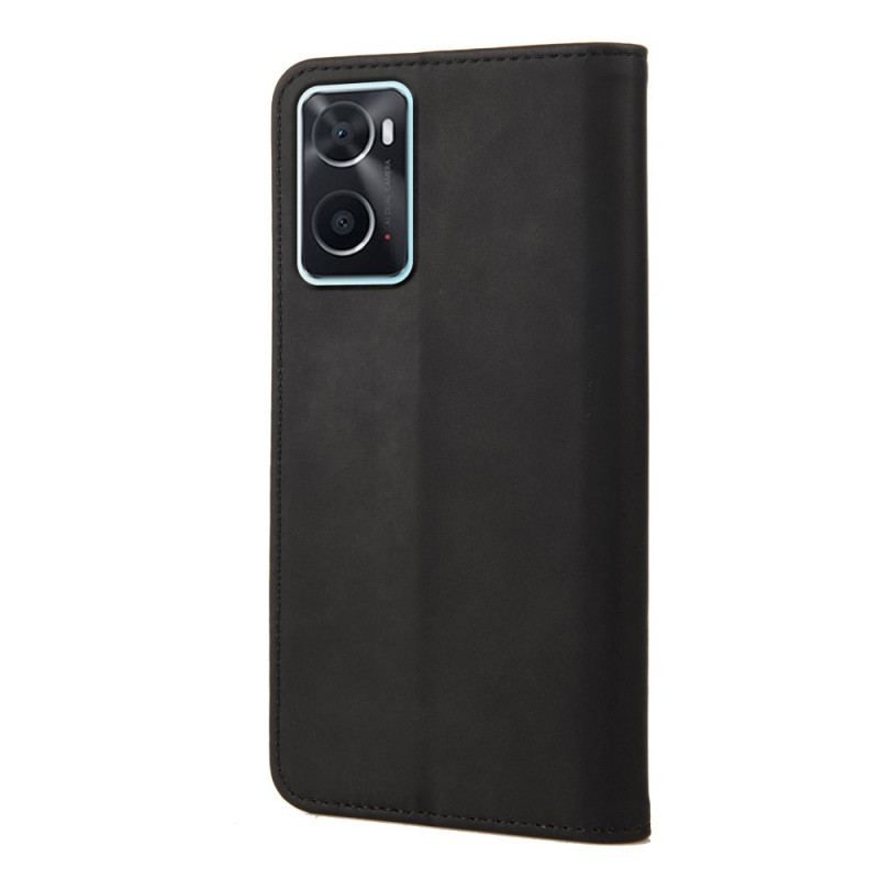 Flip Cover Realme 9i Effet Cuir Business Bicolore