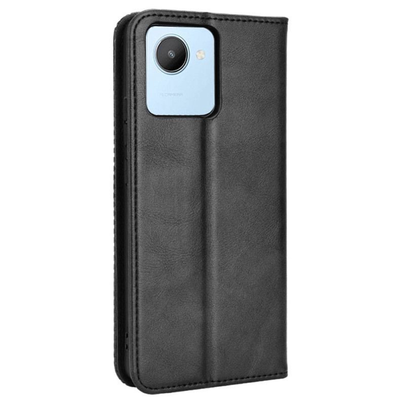 Flip Cover Realme C30 Style Vintage