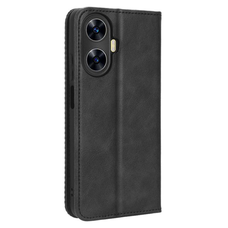 Flip Cover Realme C55 Style Rétro