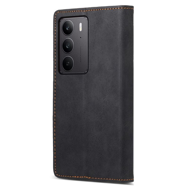Flip Cover Realme C75 Blocage RFID Simili Cuir