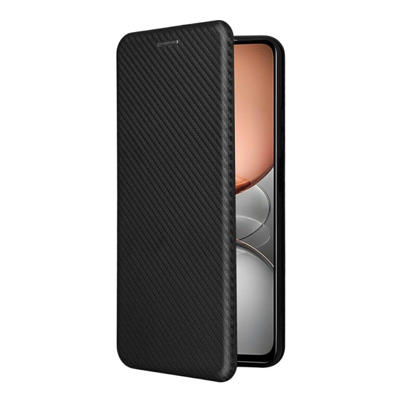 Flip Cover Realme C75 Fibre Carbone
