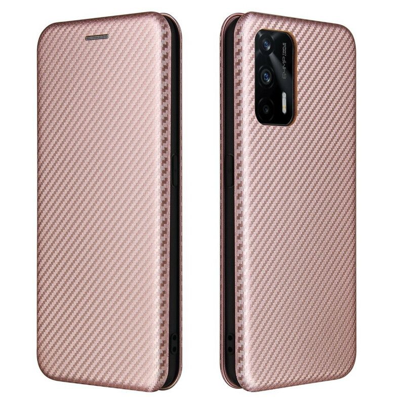 Flip Cover Realme GT 5G Silicone Carbone