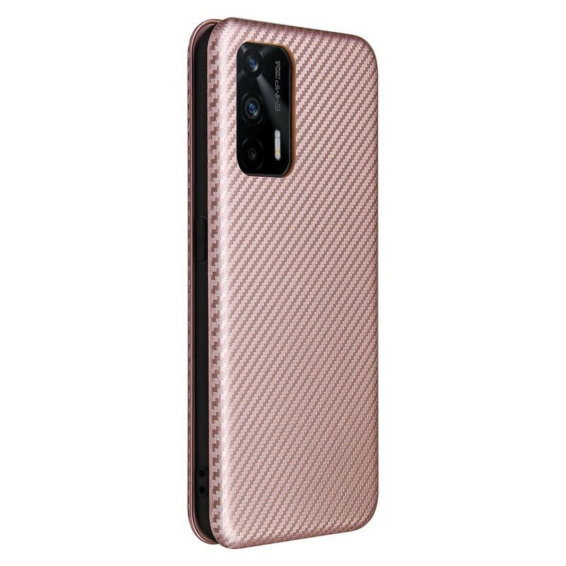 Flip Cover Realme GT 5G Silicone Carbone