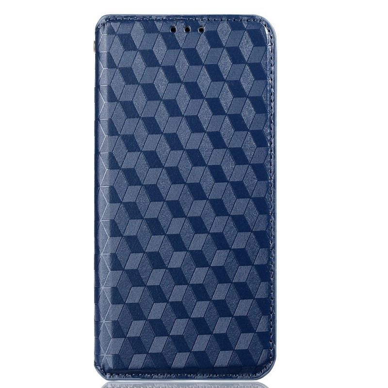 Flip Cover Realme GT Neo 3 Motifs à Carreaux