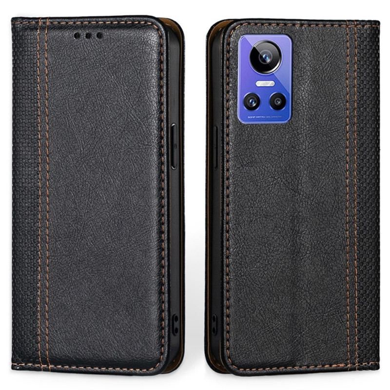 Flip Cover Realme GT Neo 3 Texture Jeans