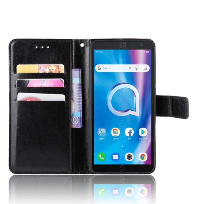 Housse Alcatel 1b Simili Cuir Flashy