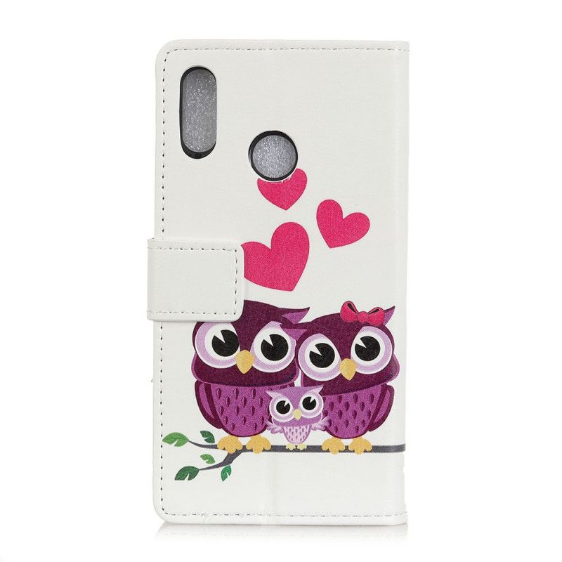 Housse Alcatel 1s (2020) / 3l (2020) Couple De Hiboux