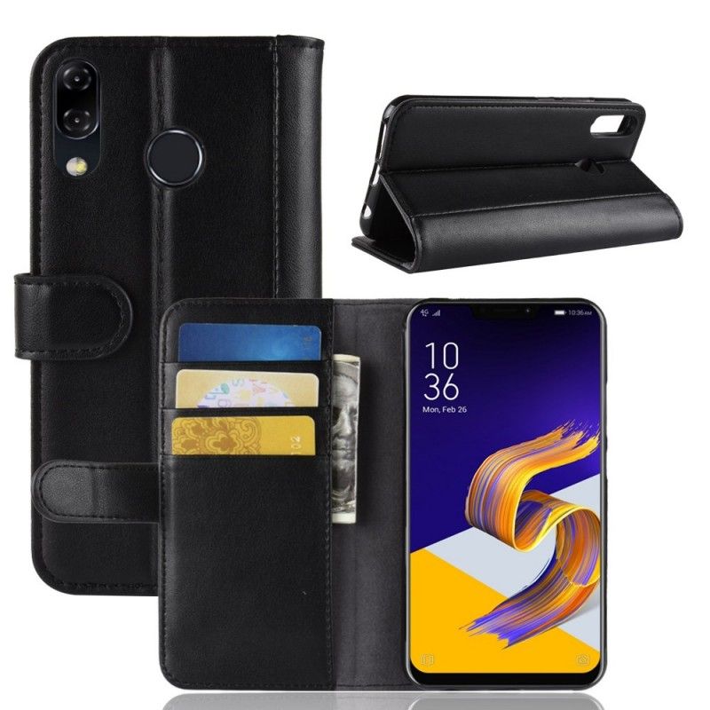 Housse Asus Zenfone 5 / 5z Cuir Fendu