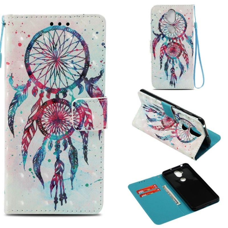 Housse Asus Zenfone 5 Lite Attrape Rêves Aquarelle