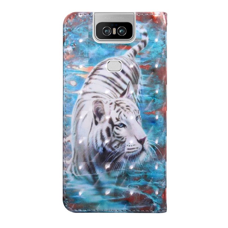 Étui Housse Asus Zenfone 6 Lucien Le Tigre