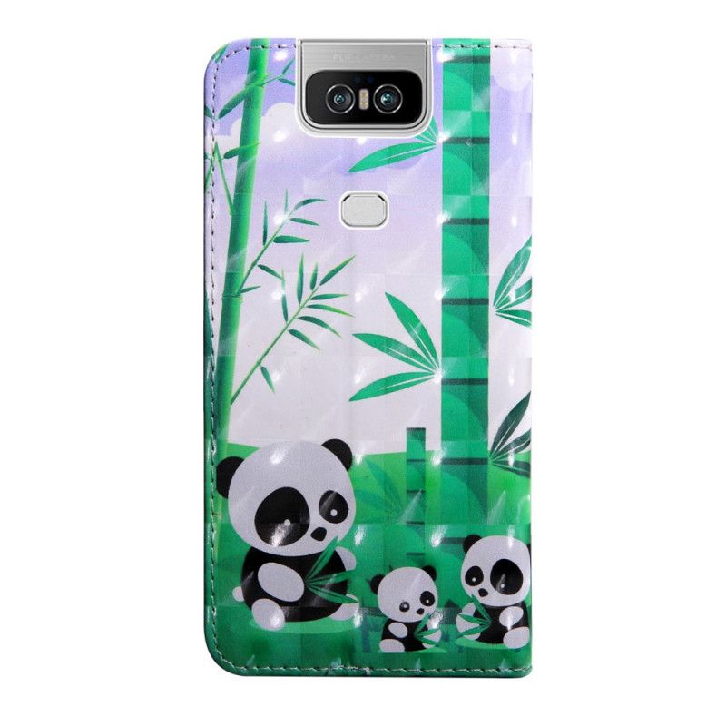 Housse Asus Zenfone 6 Maman, Octave Et Anne Les Pandas