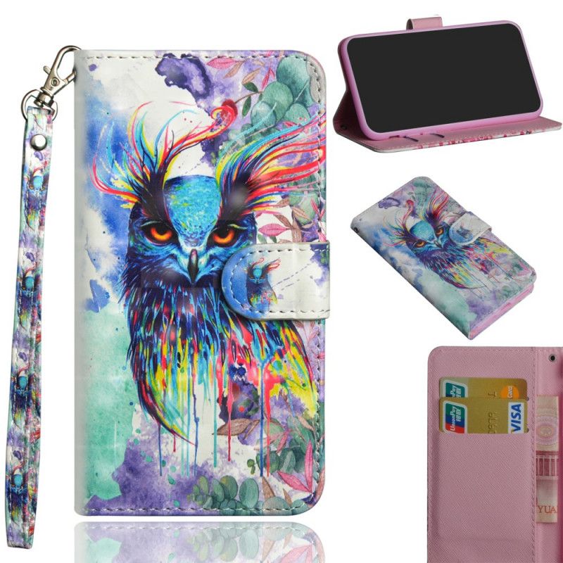 Housse Asus Zenfone 6 Oiseau Aquarelle