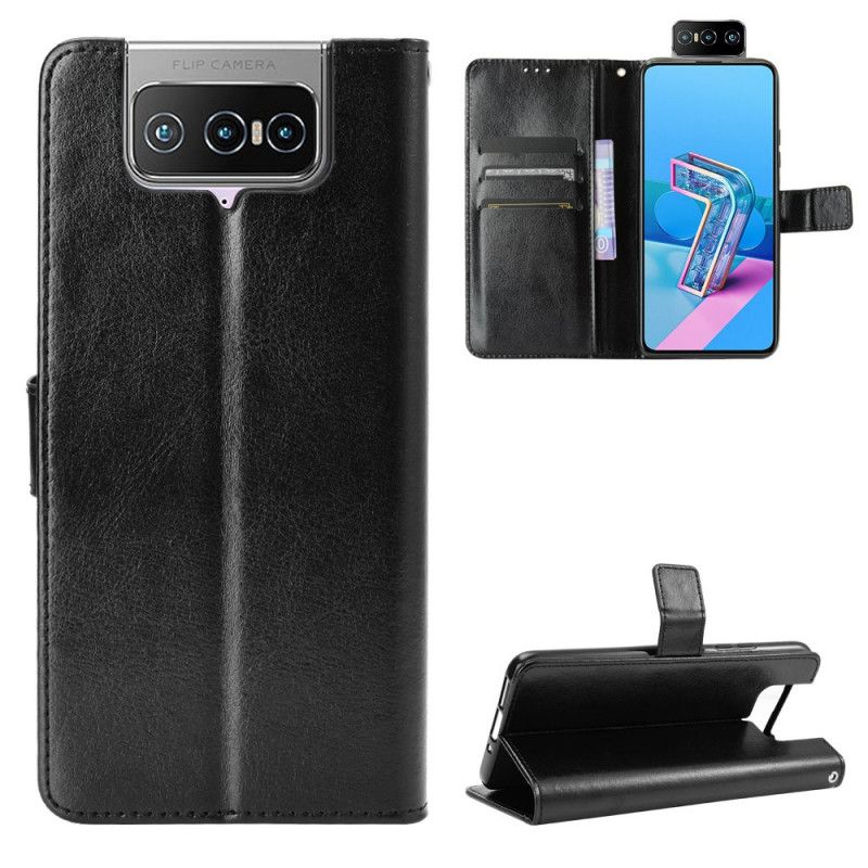 Housse Asus Zenfone 7 / 7 Pro Simili Cuir Flashy