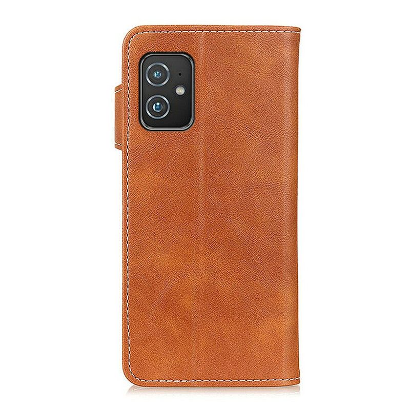 Housse Asus Zenfone 8 Artistique Couture Bouton