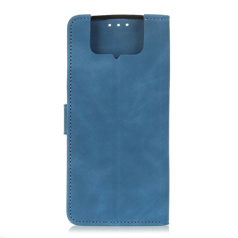 Housse Asus Zenfone 8 Flip Effet Cuir Vintage Khazneh