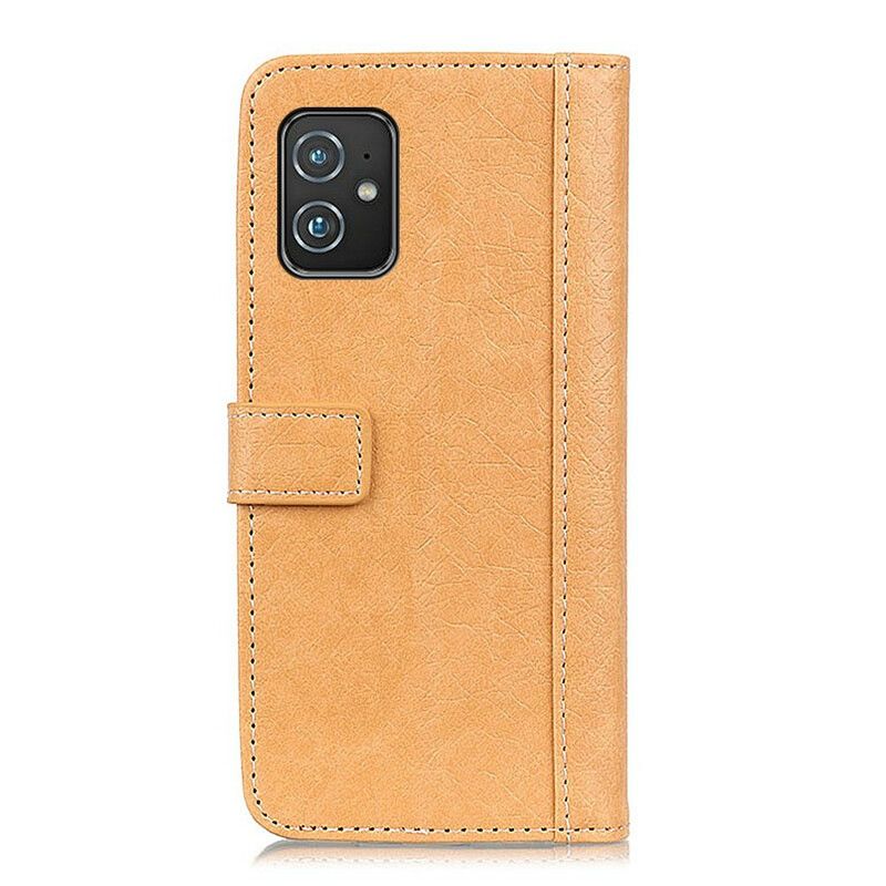 Housse Asus Zenfone 8 Simil Cuir Style Rhinocéros