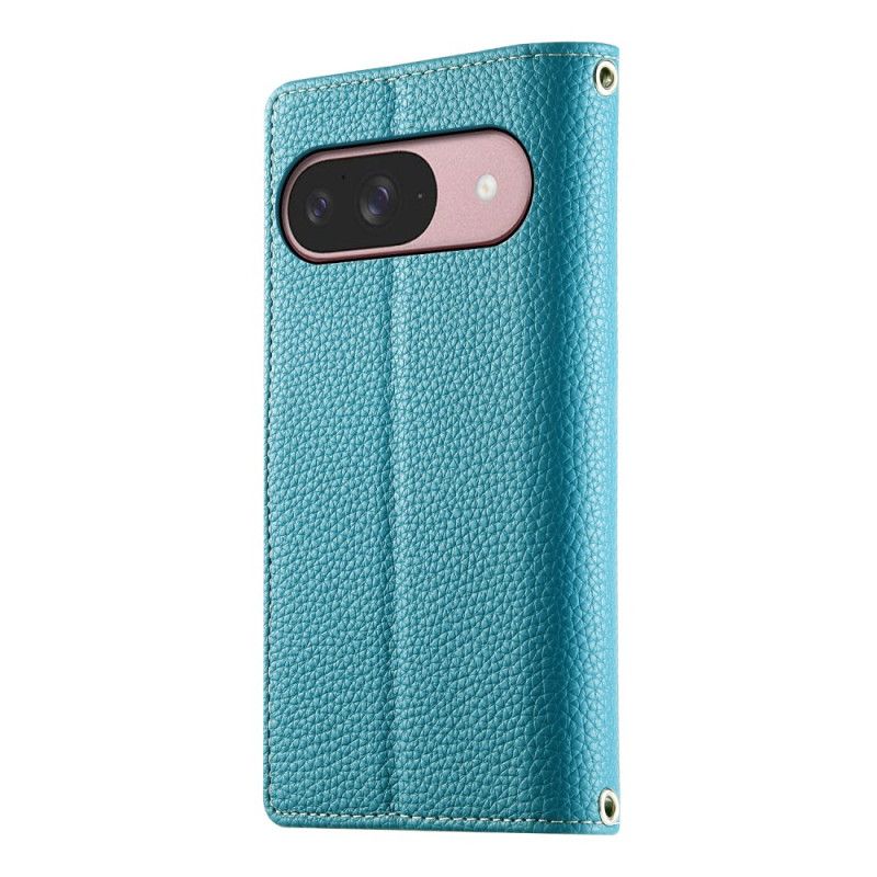 Housse Google Pixel 10 Portefeuille Bicolore à Lanières