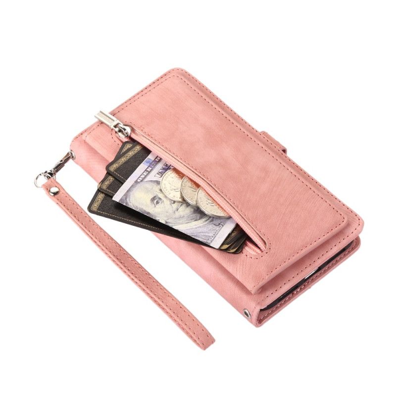 Housse Google Pixel 10 / 10 Pro / 9 / Pro Portefeuille Effet Daim