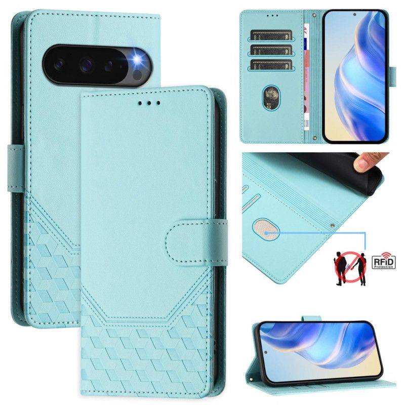 Housse Google Pixel 10 / 10 Pro Blocage RFID Nid d'Abeille